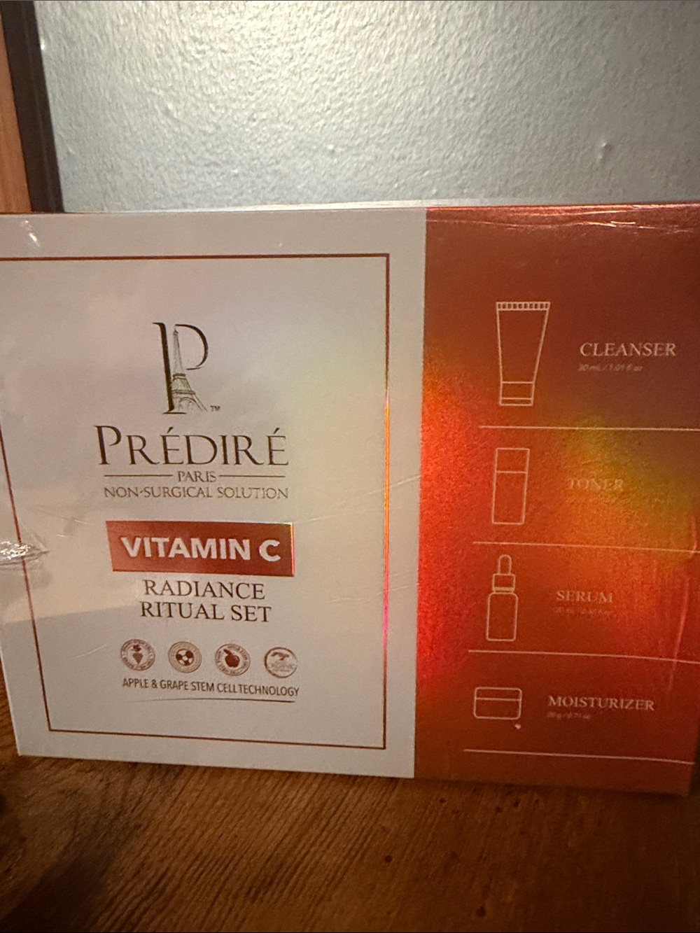 Prédiré Vitamin C Radiance Ritual Set - Cleanser, Toner, Serum & Moisturizer